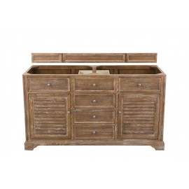Savannah Driftwood 60" Double (Vanity Only Pricing)